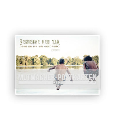 Mutmacher-Postkarten – Set 2